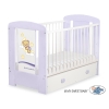 Baby cot bed 120x60cm Good Night with drawer MAXI
