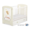 Baby cot bed 120x60cm Good Night with drawer MAXI