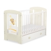 Baby cot bed 120x60cm Good Night with drawer MAXI