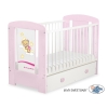 Baby cot bed 120x60cm Good Night with drawer MAXI