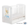 Baby cot bed 120x60cm Good Night with drawer STANDARD