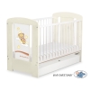 Baby cot bed 120x60cm Good Night with drawer STANDARD
