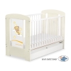 Baby cot bed 120x60cm Good Night with drawer STANDARD