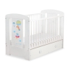 Baby cot bed 120x60cm Happy balloons with drawer MAXI