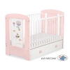Baby cot bed 120x60cm Happy balloons with drawer MAXI