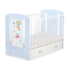 Baby cot bed 120x60cm Happy balloons with drawer MAXI