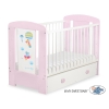 Baby cot bed 120x60cm Happy balloons with drawer MAXI