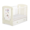 Baby cot bed 120x60cm Happy balloons with drawer MAXI