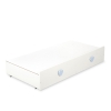 Baby cot bed 120x60cm Lorenzo III white/blue with drawer MAXI