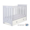 Baby cot bed 120x60cm Lorenzo III with drawer MAXI
