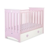 Baby cot bed 120x60cm Lorenzo III with drawer MAXI