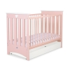 Baby cot bed 120x60cm Lorenzo III with drawer STANDARD