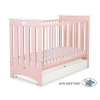 Baby cot bed 120x60cm Lorenzo III with drawer STANDARD