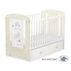 Baby cot bed 120x60cm Lovely birds with drawer MAXI