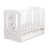 Baby cot bed 120x60cm Lovely birds with drawer STANDARD