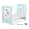Baby cot bed 120x60cm Owls no. 5017-02-425