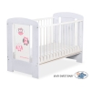 Baby cot bed 120x60cm Owls no. 5017-06-426