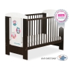 Baby cot bed 120x60cm Owls White - Brown Model: 425