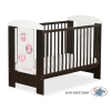 Baby cot bed 120x60cm Owls White - Brown Model: 426