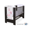 Baby cot bed 120x60cm Owls White - Brown Model: 426