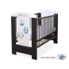 Baby cot bed 120x60cm Owls White - Brown Model: 427