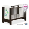 Baby cot bed 120x60cm Owls White - Brown Model: 428