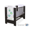Baby cot bed 120x60cm Owls White - Brown Model: 428