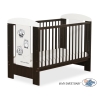 Baby cot bed 120x60cm Owls White - Brown Model: 430