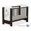 Baby cot bed 120x60cm Owls White - Brown Model: 431