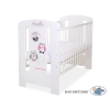 Baby cot bed 120x60cm Owls White Model: 429