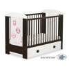 Baby cot bed 120x60cm Owls with drawer MAXI