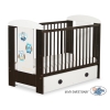 Baby cot bed 120x60cm Owls with drawer MAXI