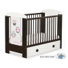 Baby cot bed 120x60cm Owls with drawer MAXI