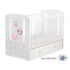 Baby cot bed 120x60cm Owls with drawer MAXI