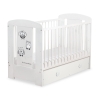 Baby cot bed 120x60cm Owls with drawer MAXI