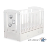 Baby cot bed 120x60cm Owls with drawer MAXI