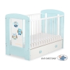 Baby cot bed 120x60cm Owls with drawer MAXI