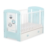 Baby cot bed 120x60cm Owls with drawer MAXI