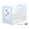 Baby cot bed 120x60cm Owls with drawer MAXI