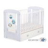 Baby cot bed 120x60cm Owls with drawer MAXI