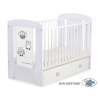 Baby cot bed 120x60cm Owls with drawer MAXI