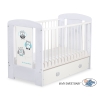 Baby cot bed 120x60cm Owls with drawer MAXI