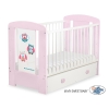 Baby cot bed 120x60cm Owls with drawer MAXI