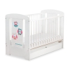 Baby cot bed 120x60cm Owls with drawer STANDARD