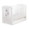 Baby cot bed 120x60cm Owls with drawer STANDARD