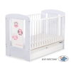 Baby cot bed 120x60cm Owls with drawer STANDARD