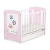 Baby cot bed 120x60cm Owls with drawer STANDARD
