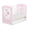 Baby cot bed 120x60cm Owls with drawer STANDARD