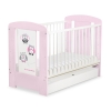 Baby cot bed 120x60cm Owls with drawer STANDARD