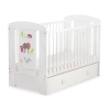 Baby cot bed 120x60cm Secret forest with drawer MAXI